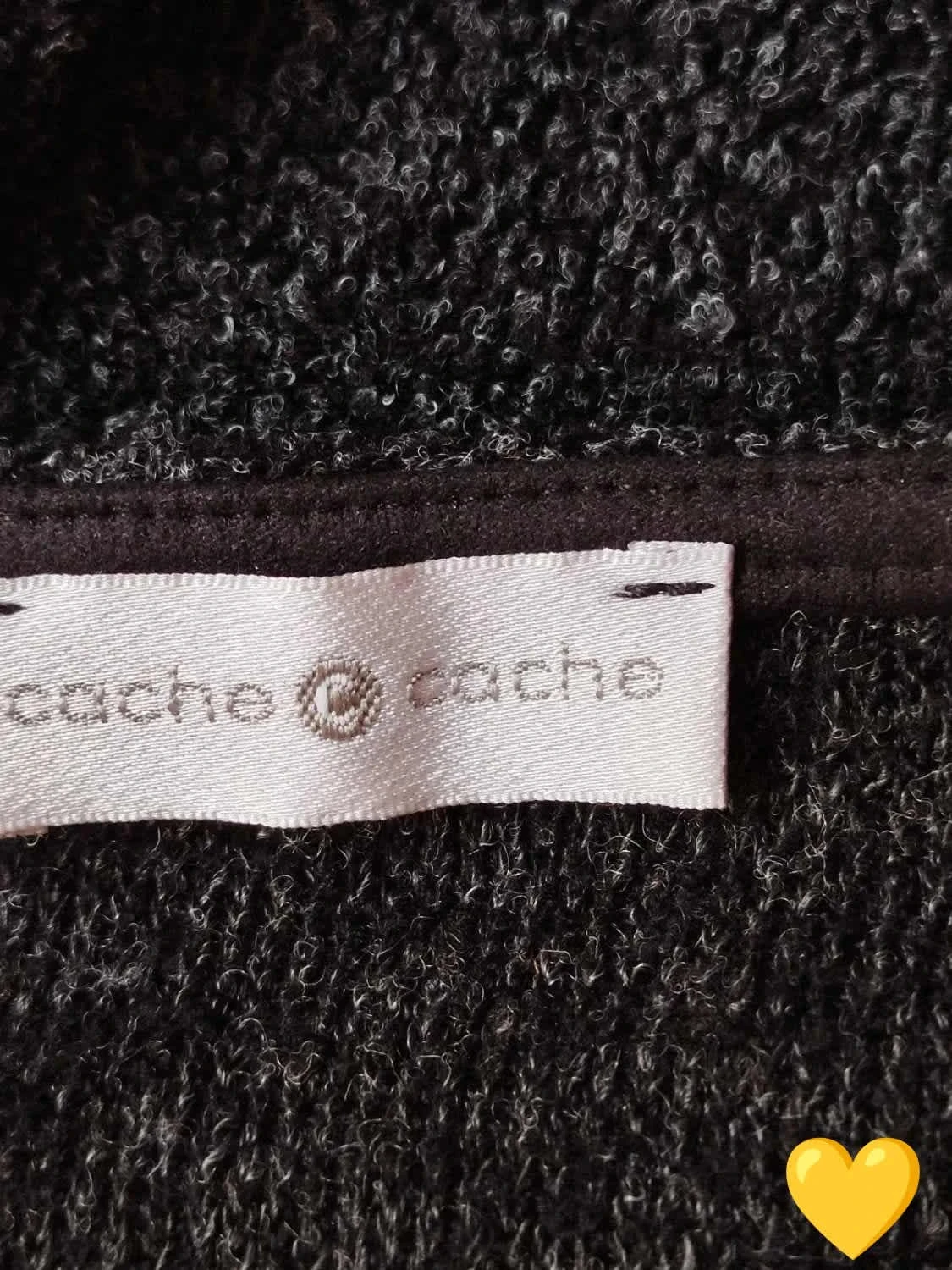 🎀Chal negro abierto Cache Cache Mujer Talla M / 38 – photo 6
